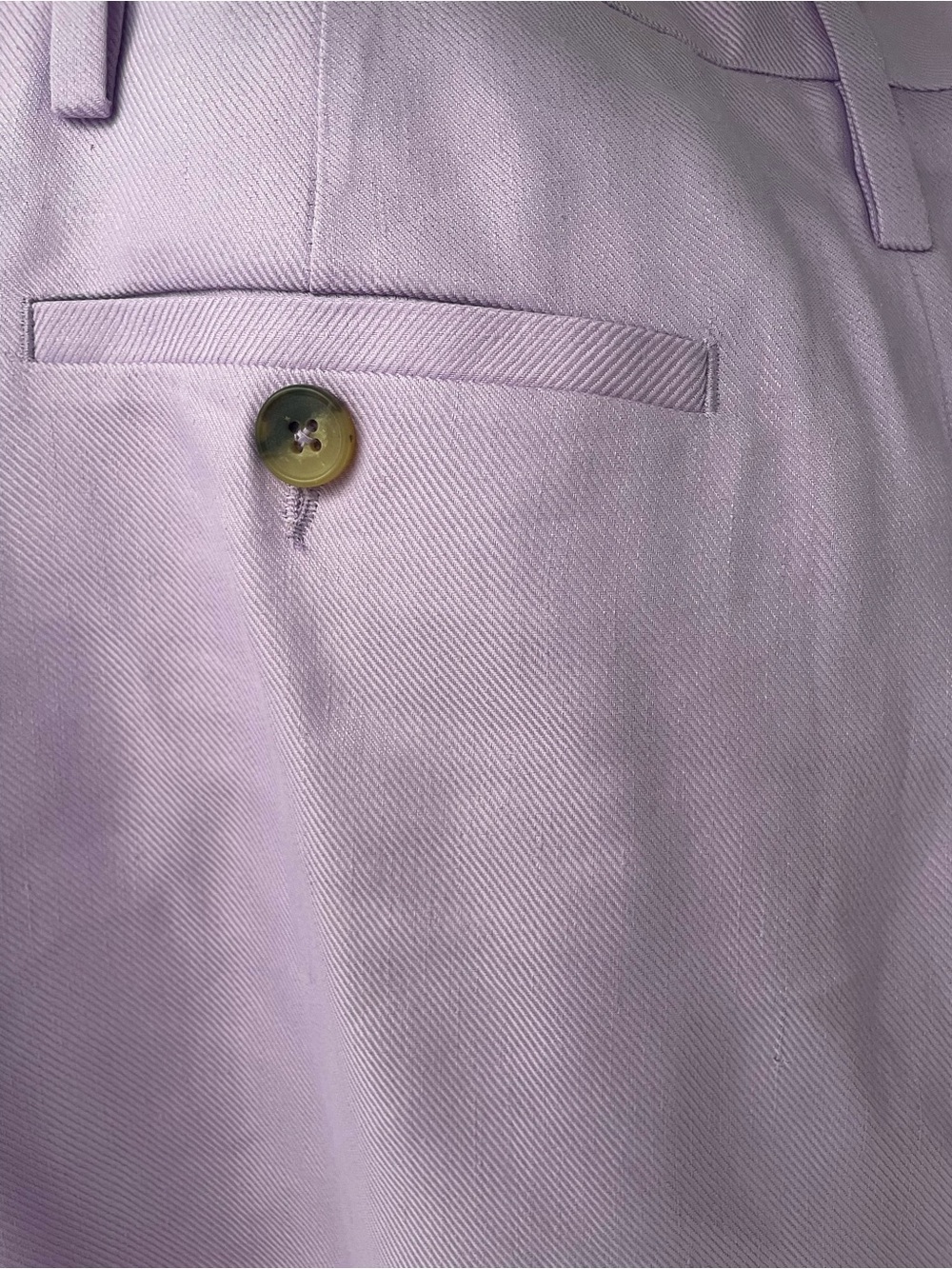 REISS Holly pleat front shorts Linen, Lilac US 8/ UK 12 NEW! - Picture 7 of 7